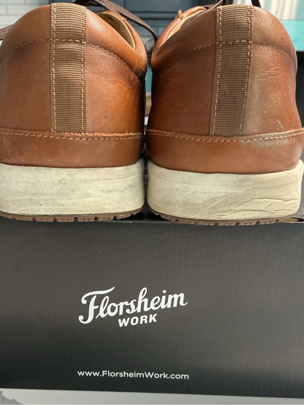 Florsheim Work Crossover Max TRAX Dress Shoe - Picture 5 of 12
